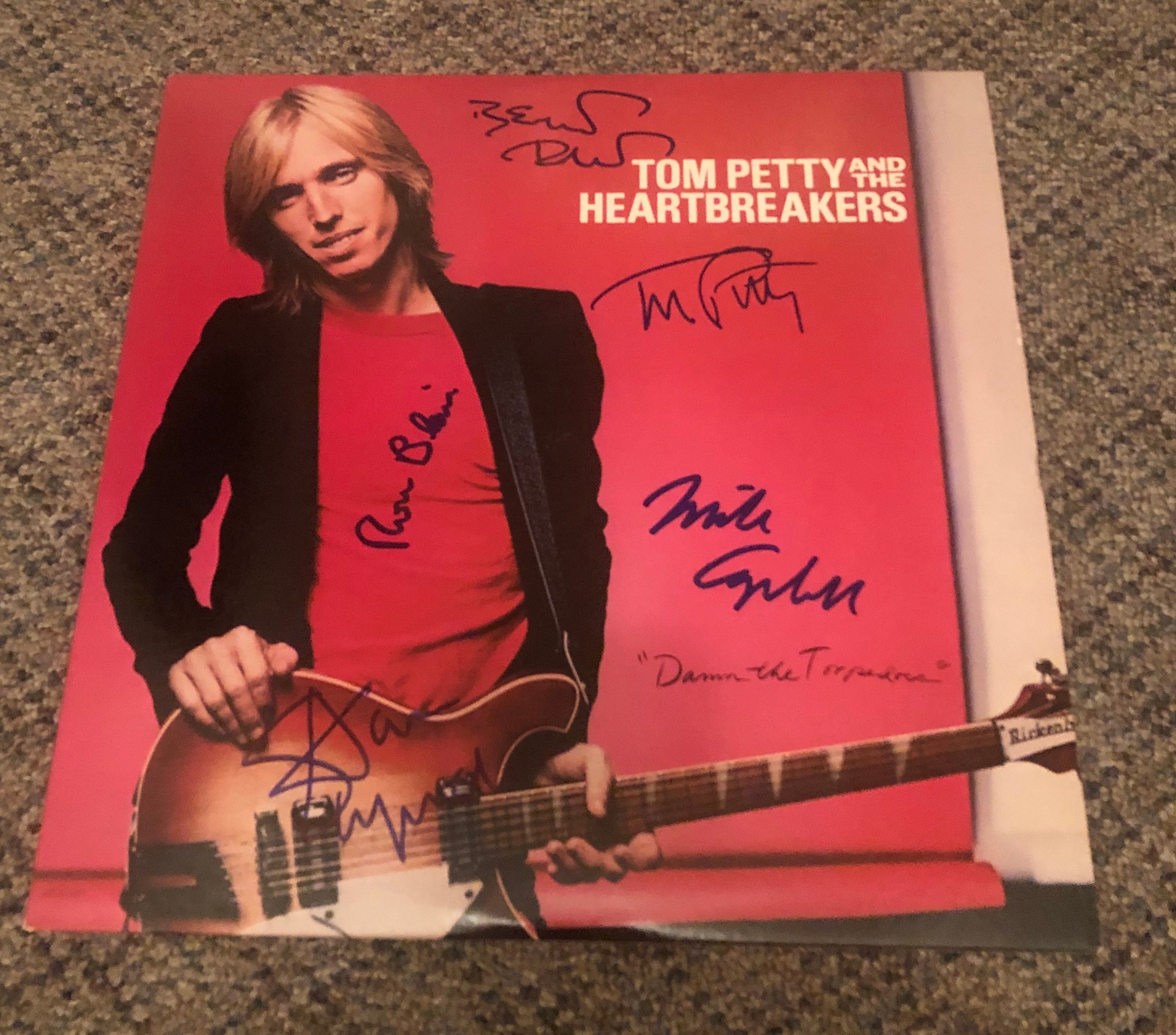 TOM PETTY & the Heartbreakers AUTOGRAPHED Signed #1 Record Vinyl