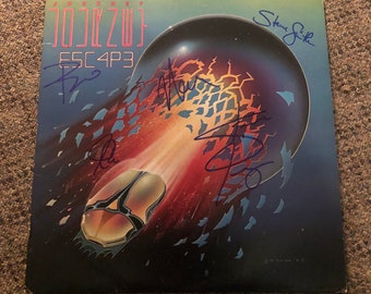 VIAJE con Steve Perry autografiado, disco de vinilo número 1 FIRMADO