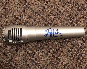 ELTON JOHN autographed signed full size MICROPHONE