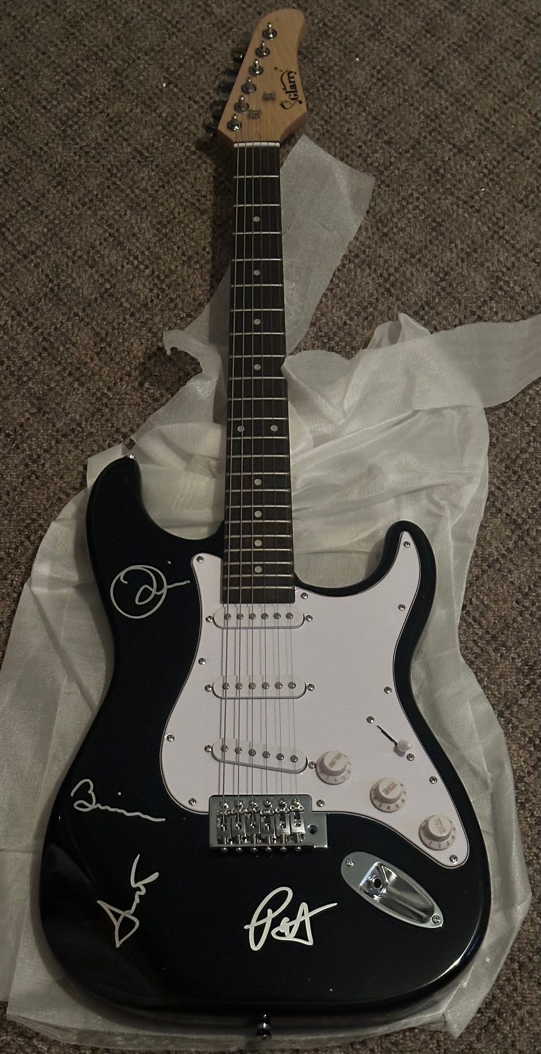 WEEZER Signed AUTOGRAPHED Full Size Guitar - Etsy