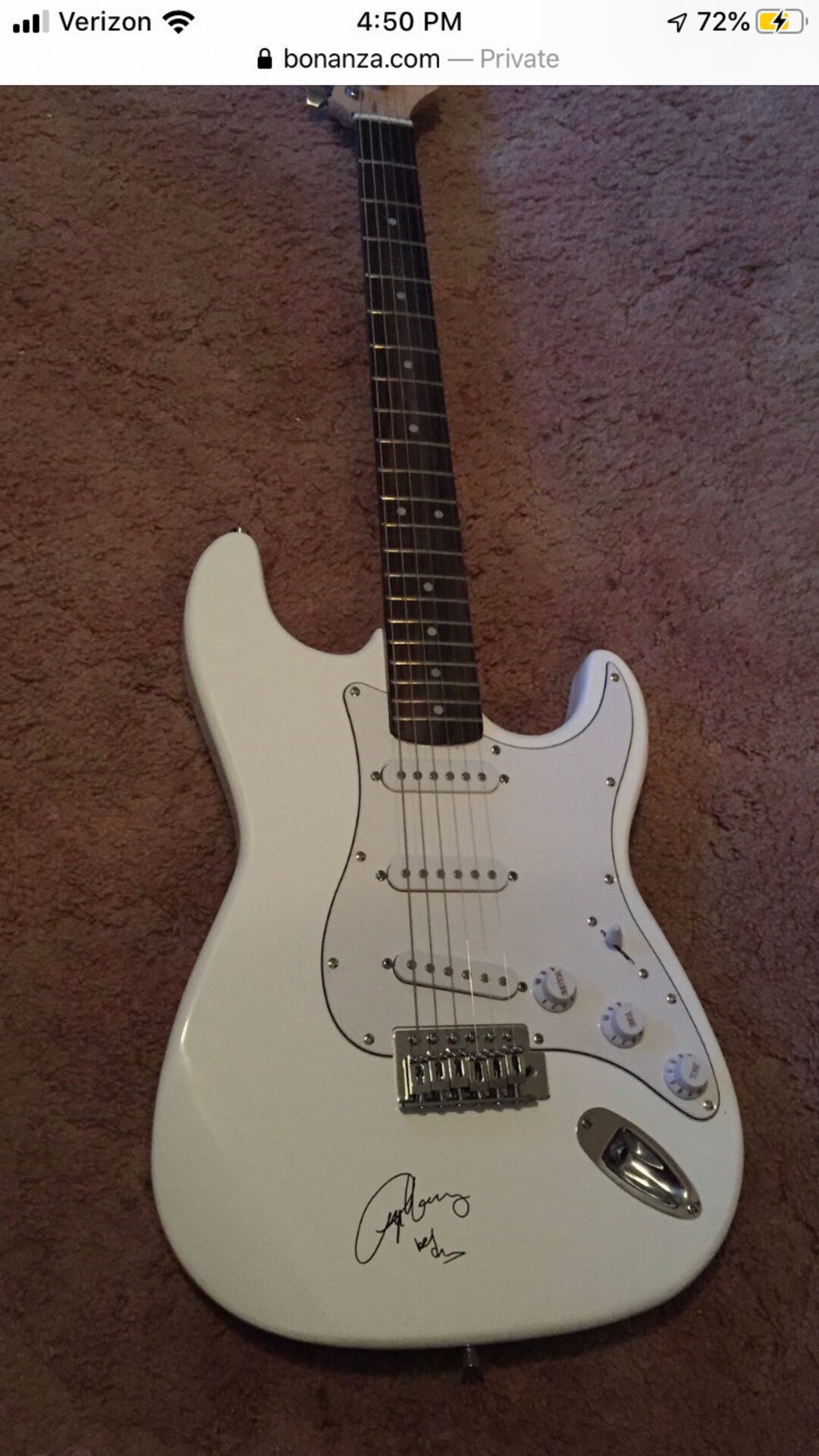 AC/DC Angus Young AUTOGRAPHED Signed Full Size Guitar - Etsy