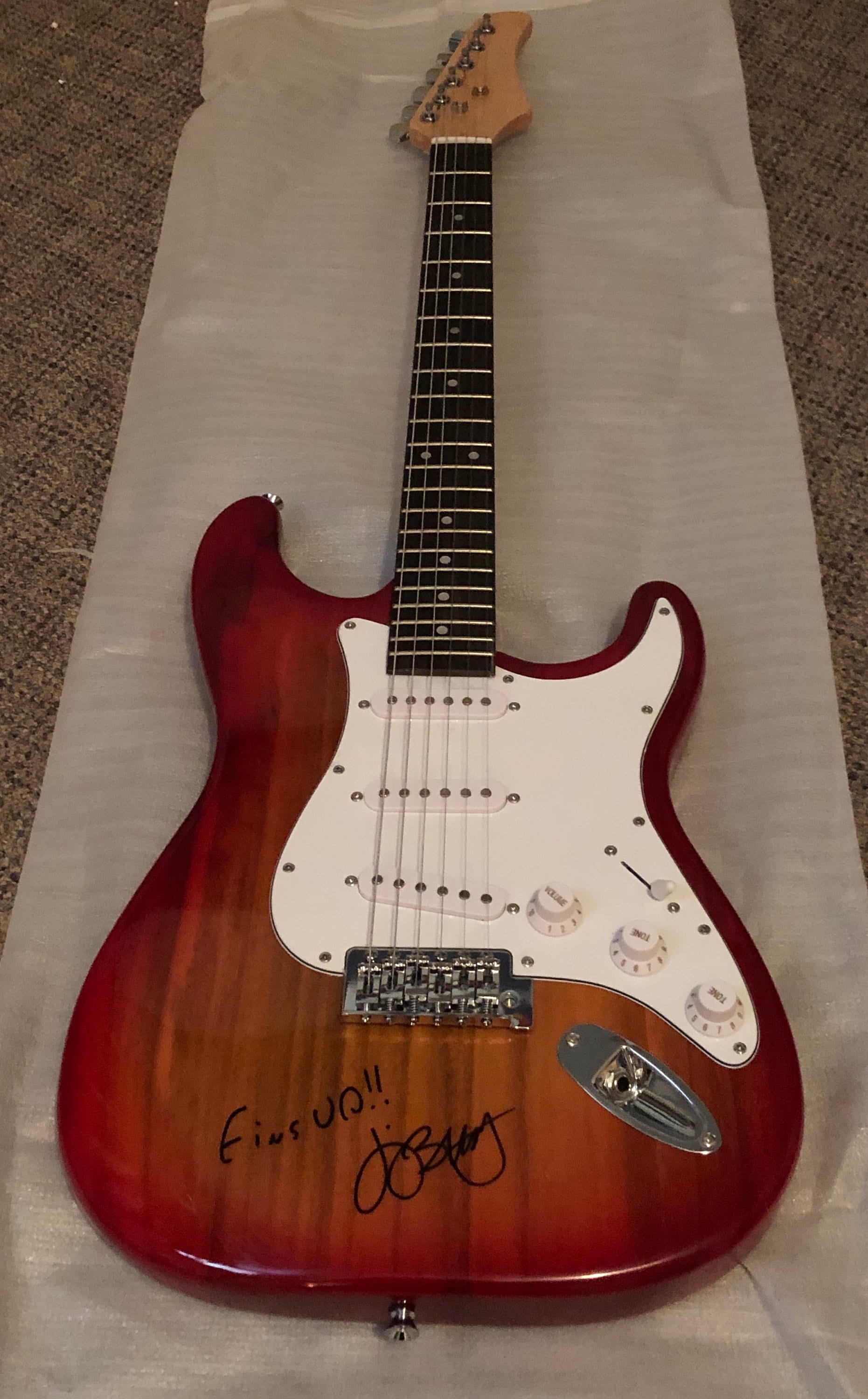 JIMMY BUFFETT signed autographed photo playing guitar COA Hologram