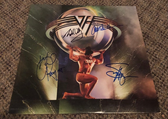 VAN HALEN 直筆サイン入り #1 レコードビニール - Etsy 日本