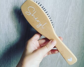 Brosse A Cheveux Filles Etsy