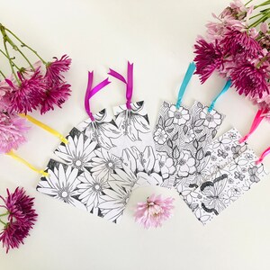 Marque-pages Color Me - coloriez ou peignez votre propre marque-page
