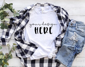 T Shirt Mockup Etsy