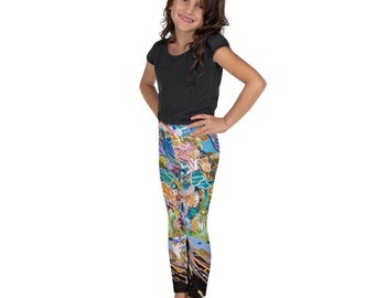 Kids Leggings, Leggings For Girls, Leggings For Boys, Fun Leggings, Kids Clothing, Graphic Leggings, Printed Leggings, Art Leggings