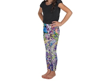 Kids Leggings, Leggings For Girls, Leggings For Boys, Fun Leggings, Kids Clothing, Graphic Leggings, Printed Leggings, Art Leggings