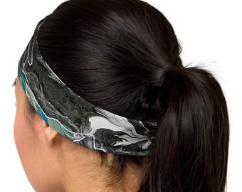 Abstract Art Inspired Headband, Moisture-Wicking