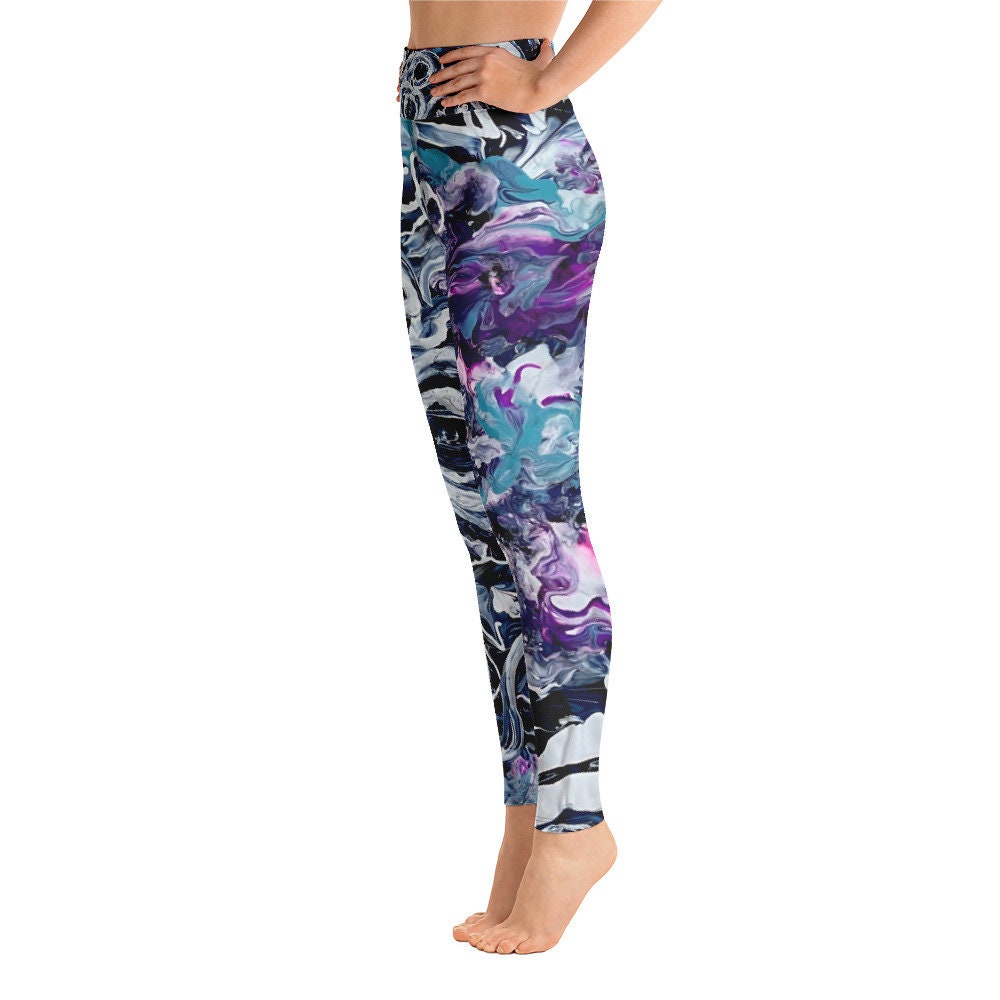 007-56 Yoga Leggings (Medium) - Ealanta Art Wear - Painted Door on Main  Gift & Gallery