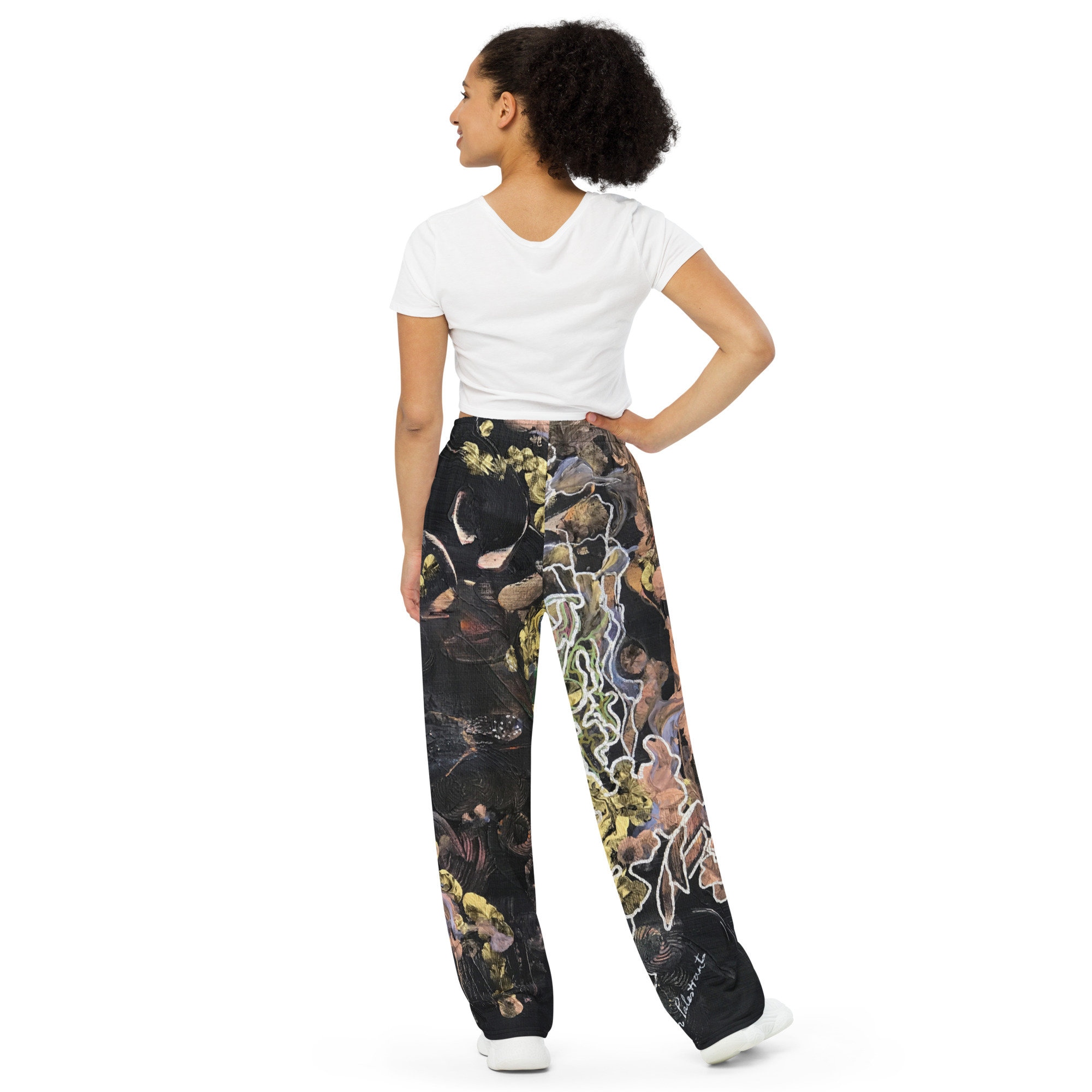 Stylish Vibrant High Waist Elastic Drawstring Lounge Pants