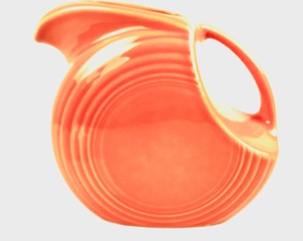 Genuine Fiesta Orange( Tangerine) Pitcher, CIRCA 1999