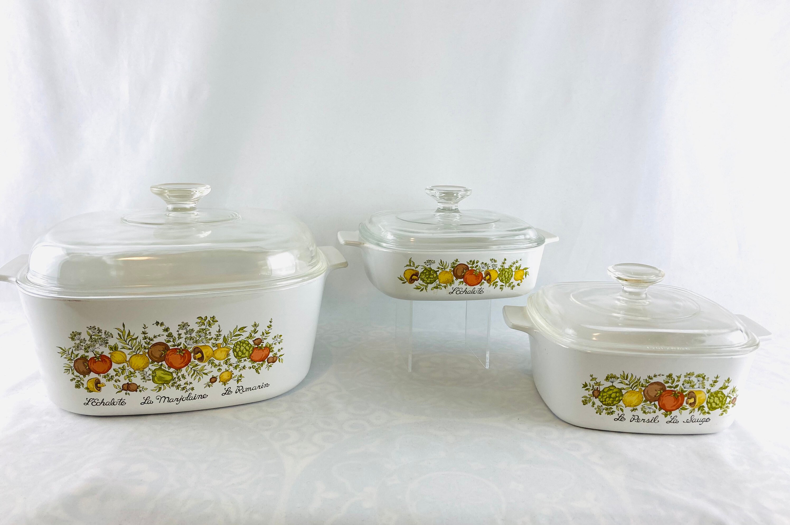 Vintage Corningware Spice of Life Dishes 13 Pieces Etsy