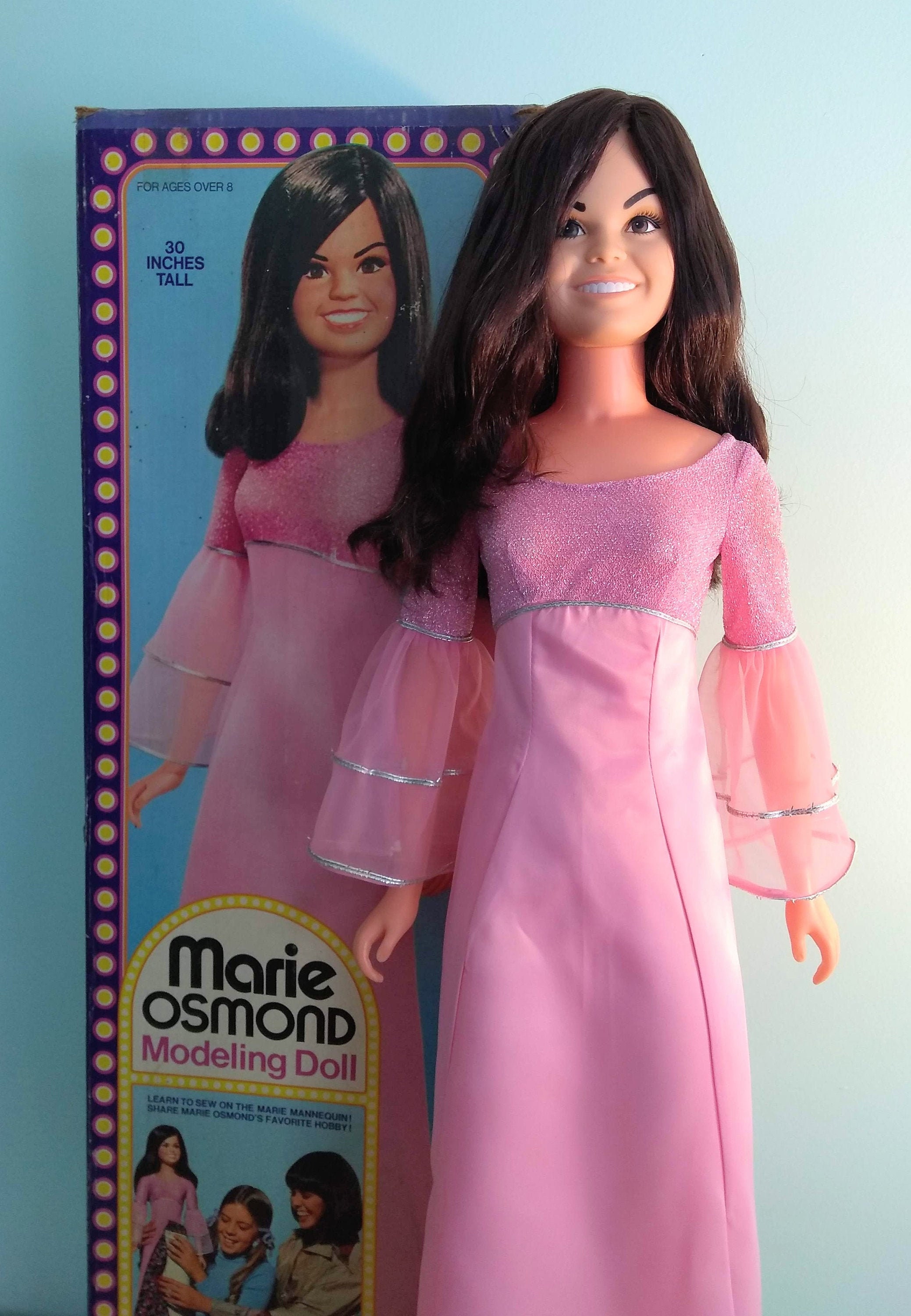 Marie Osmond Doll Vintage MATTEL Modelling Doll with Original box
