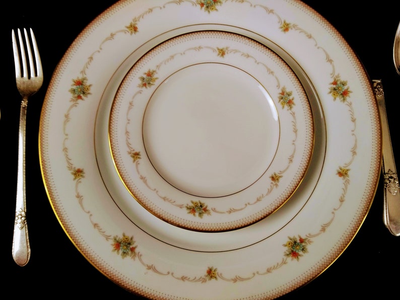 Noritake Floral China Collection Joanne Pattern Etsy