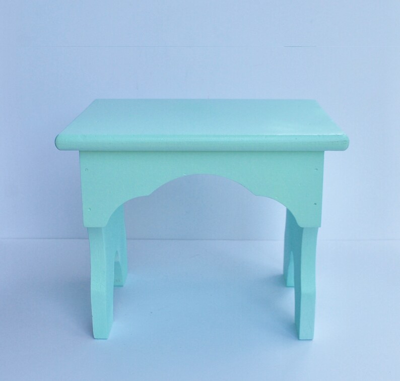 mint green step stool