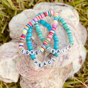 Faith Stack | Beaded Bracelet