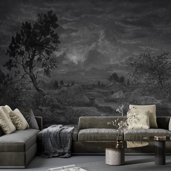 Moody Wallpaper - Etsy