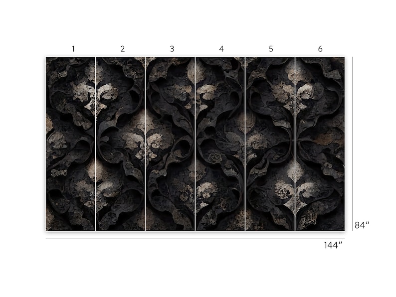 Gothic Peel And Stick Wallpaper