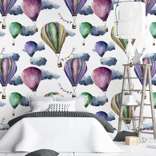 Classic Architecture Brown Peel & Stick Fabric Wallpaper Etsy