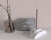 Concrete Incense Stick Silicone Mold Creative Mouth Design Decorations Mold Cement Gypsum Decorative Incense insert Silicon Mold