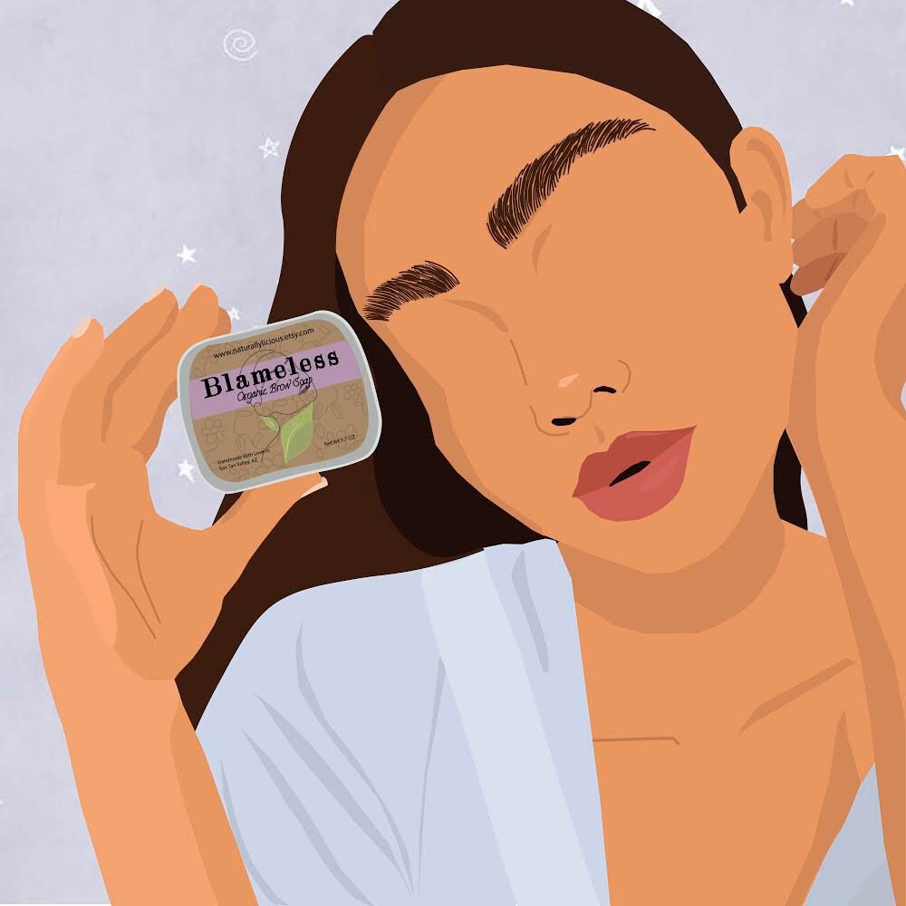 Organic Brow Soap