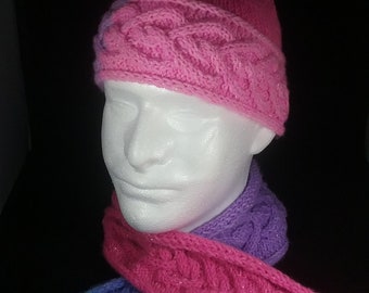 Mysteriously Mystical Unicorn Hat and Scarf Set