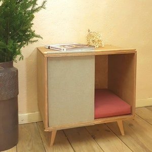 Modern cat house/indoor wooden dog house/dog bed/dog sleeping place/Modern pet furniture/Modern indoor dog house/Cat bed