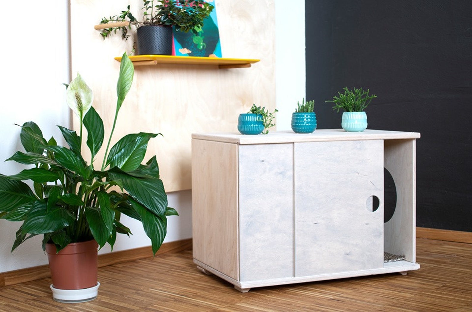 Cat litter box furniture M Cat litter Cat litter Etsy