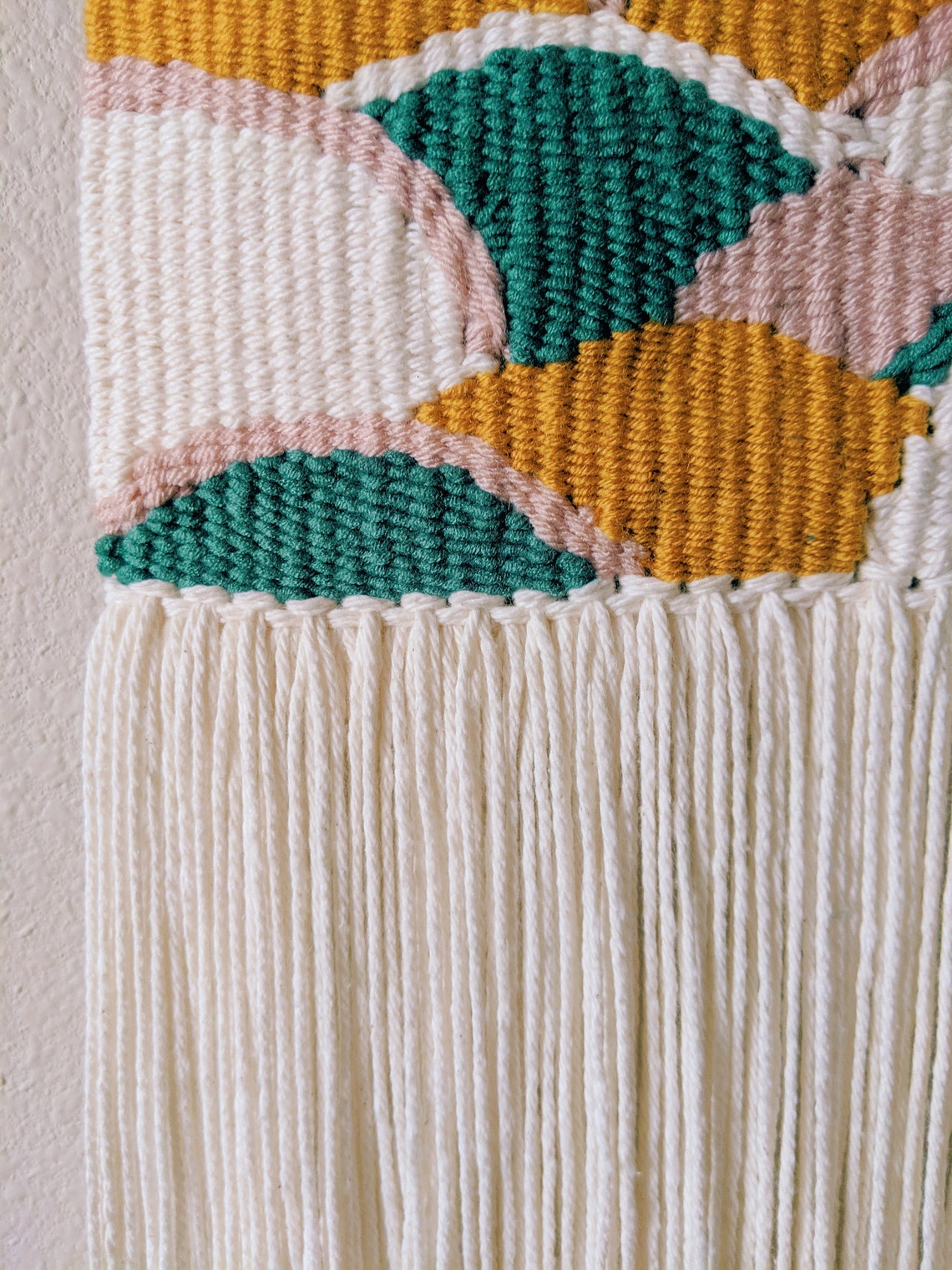 Gumdrops Colorful Woven Wall Hanging, Home Decor, Tapestry Weaving