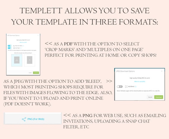 Classic Wedding Program Template Download Folded Ceremony Etsy