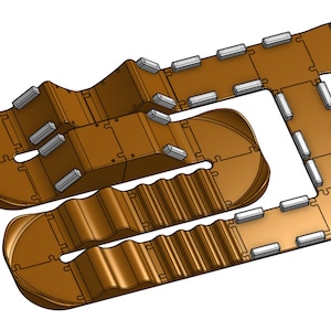 Expanded Toy Motorcycle Track, Dirt Bike Track, Motocross Track, Supercross Track, ATV Track, 4 Wheeler Track