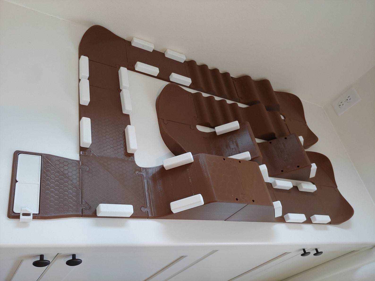 Expanded Toy Motorcycle Track, Dirt Bike Track, Motocross Track