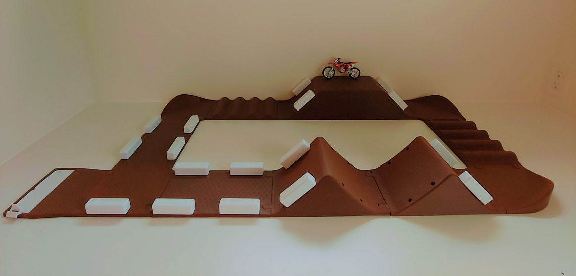 Toy Motorcycle Track, Dirt Bike Track, Motocross Track, Supercross Track, ATV Track, 4 Wheeler