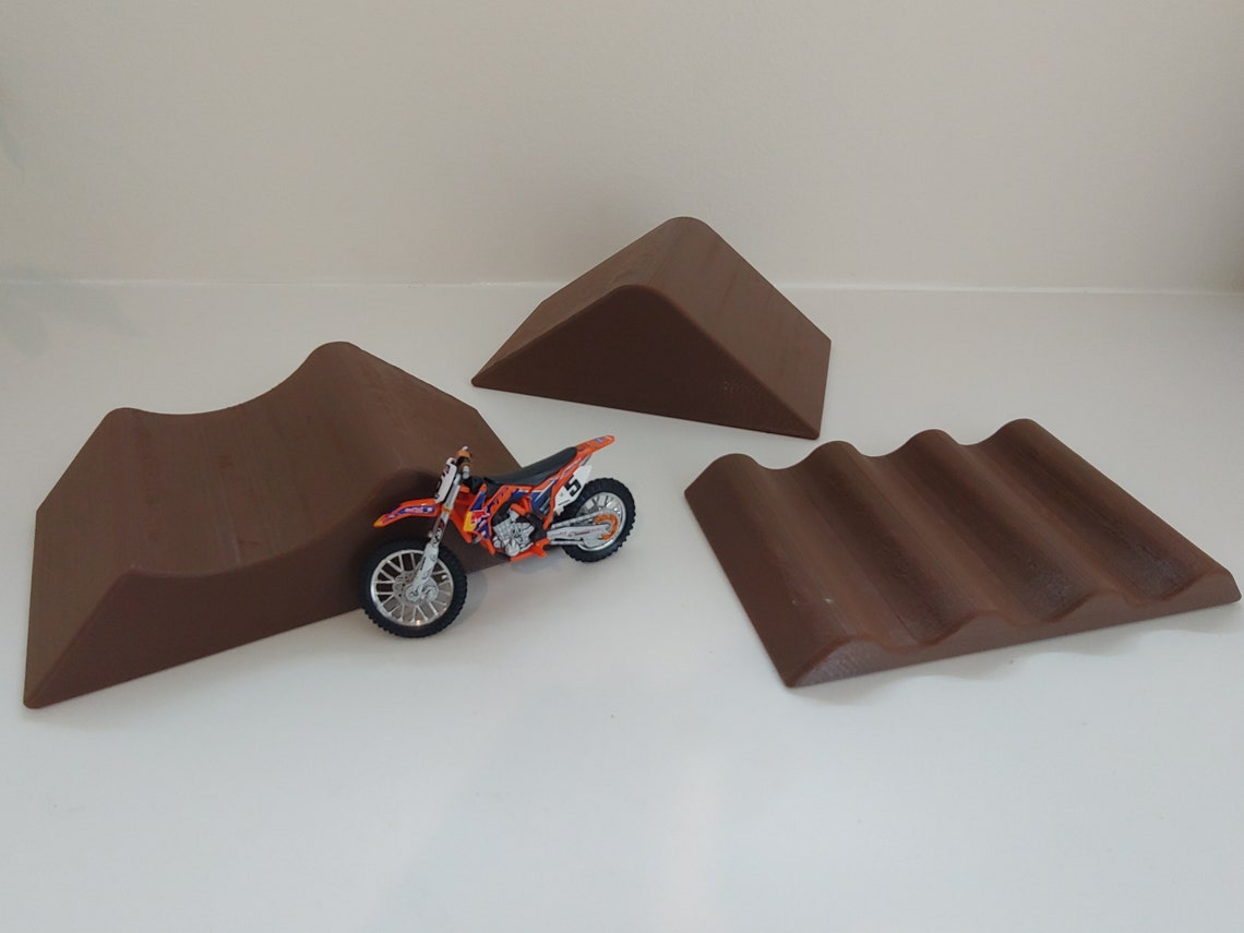 Toy Motorcycle Track Dirt Bike Track Motocross Track Etsy