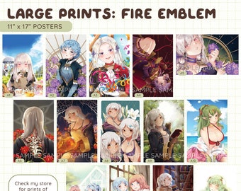 ファイアーエムブレム 暁の女神 - ポスター 13x19 - Etsy 日本
