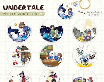 Undertale Keychains / Charms