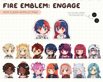 Fire Emblem: Engage Acrylic Pins
