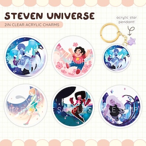 Steven Universe Keychains / Charms