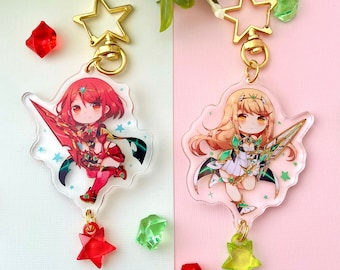 Xenoblade 2 Keychains / Charms