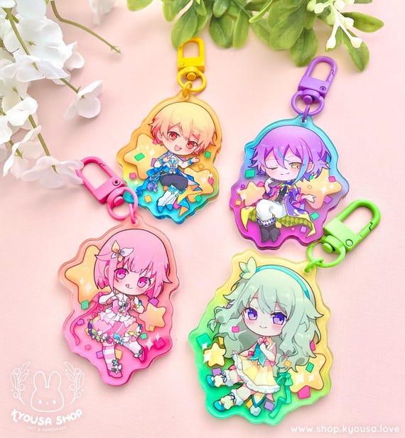 Project Sekai: Wonderlands X Showtime Keychains / Charms - Etsy