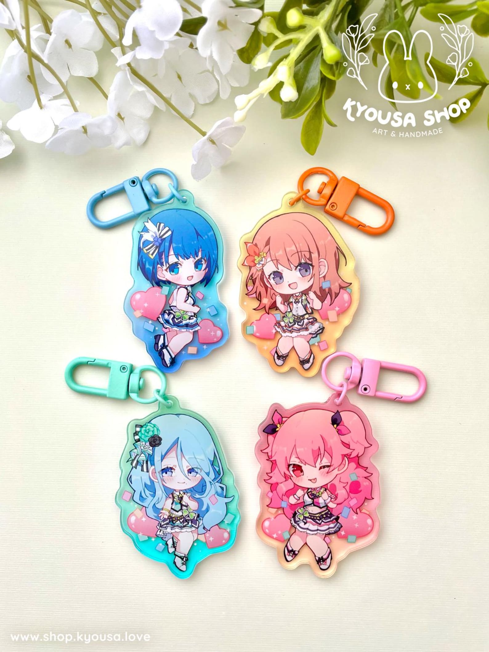 More More Jump! Keychains / Charms - Etsy