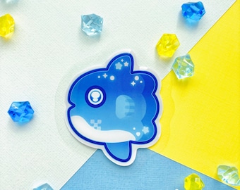 mola mola par bunhug | Autocollant époxy de 2,5 po.