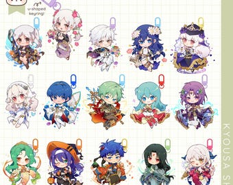 Fire Emblem Heroes Keychains / Charms - Set 2