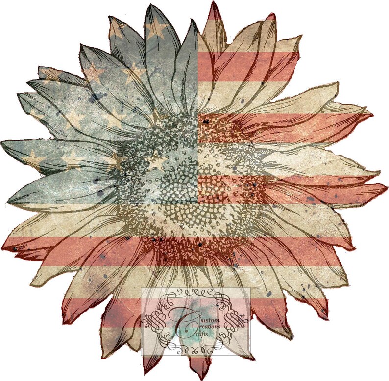 Sunflower Flag Png - Etsy