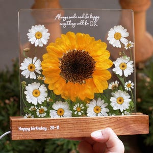 Pressed Flowers, Large Pressed Flower,Custom Pressed Flower Frame - Wedding Flowers or Other Event Flowers.