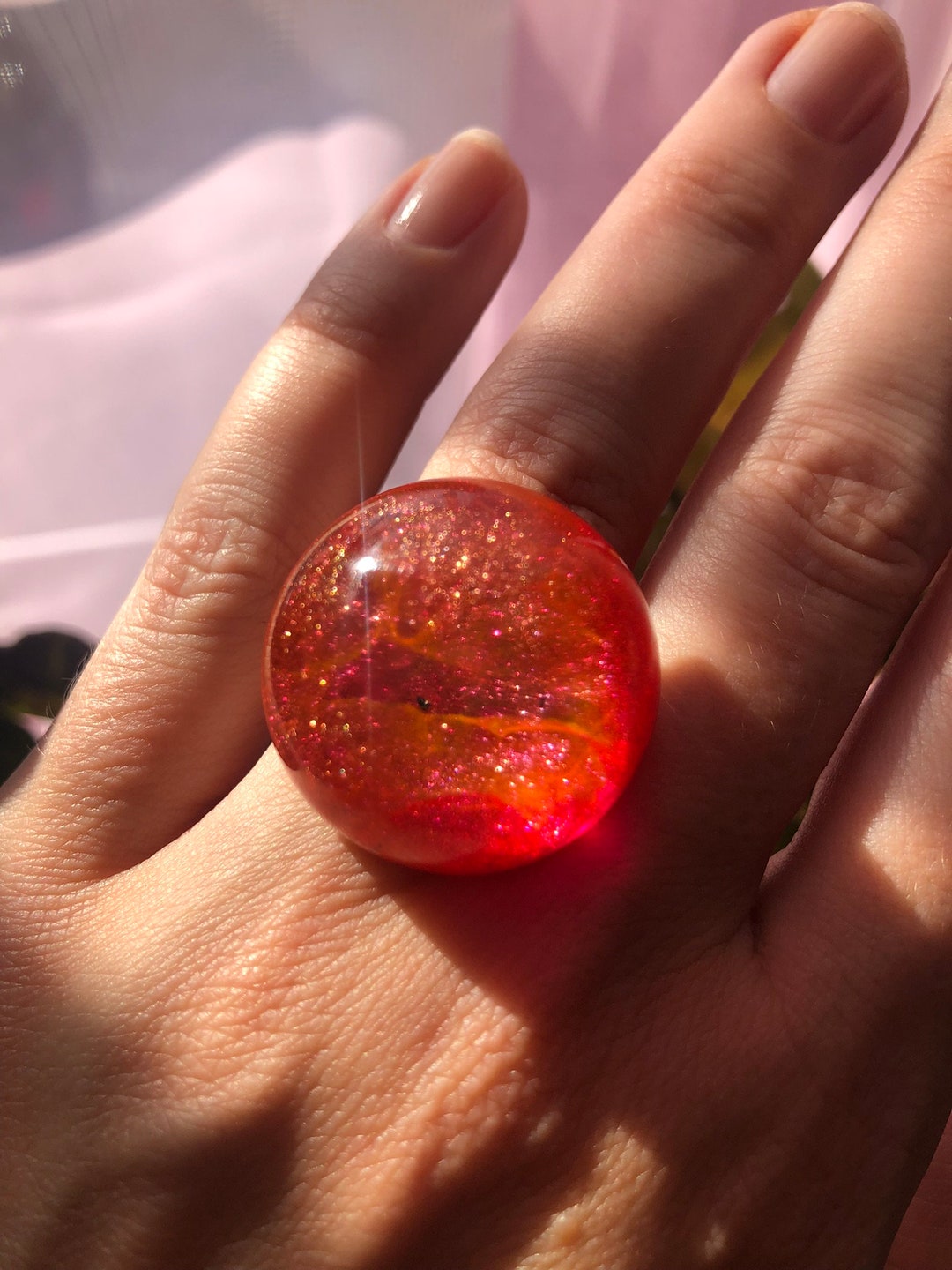 Space Ring in Stainless Steel Fits 7.5-8 US - Etsy