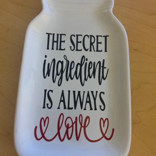 Mason Jar Spoon Rest Etsy