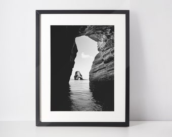 Milos Greece - Travel Photography - Black and White - Wall Art - Travel Decor - Europe Prints