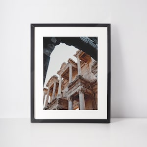 Ephesus Travel Print Wall Art Ephesus Turkey Travel Poster Gift Ephesus Turkey Scenery Wall Art Ephesus Turkey Gift Original Photography